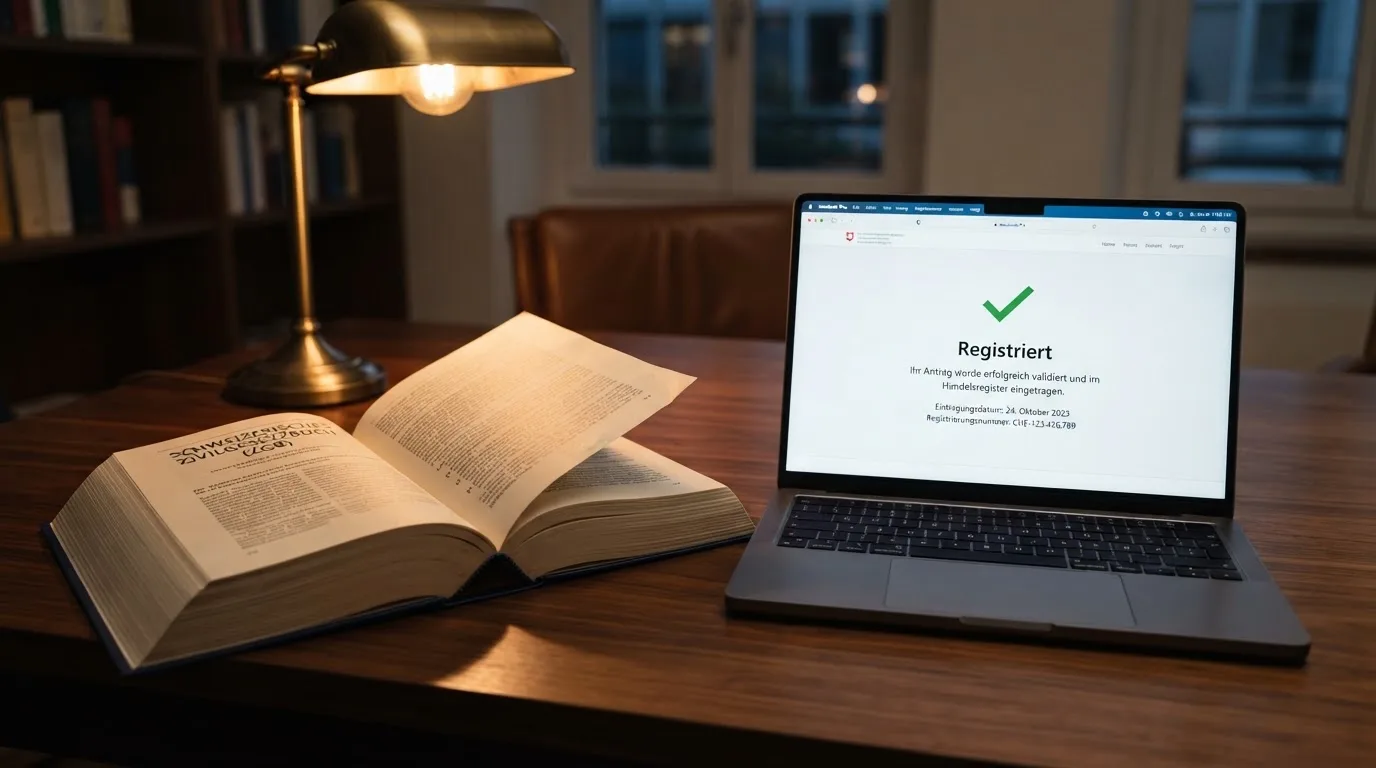 Amtliches Schreiben mit Stempel auf einem Schreibtisch neben einem Gesetzbuch — aviator online casino